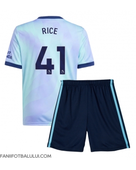 Arsenal Declan Rice #41 Echipament de Fotbal Replică 2024-25 Copii Treilea (+ Șorturi)